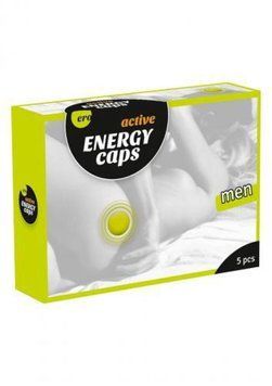 Капсули для чоловіків Hot Energy Caps Active Men, 5 шт 40599 фото