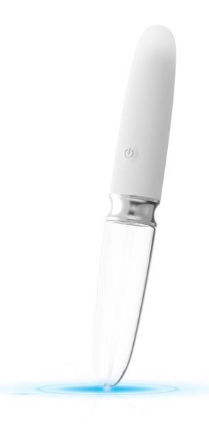 Вібратор Liaison Straight LED, 17,7 см (білий) 31256 фото