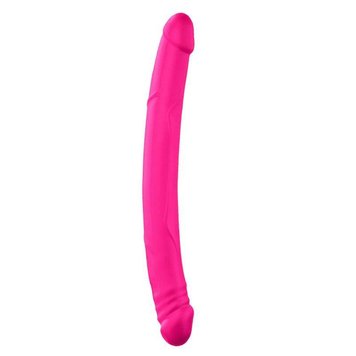 Фалоімітатор двосторонній Dorcel Real Double Do Magenta, 42 см (рожевий) 12797 фото