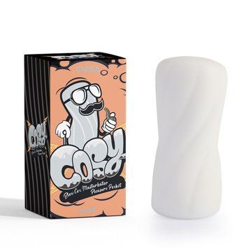 Мастурбатор Blow Cox Pleasure Pocket (белый) 102110 фото