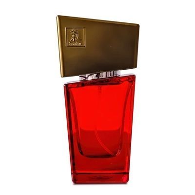 Духи з феромонами для жінок Hot Shiatsu Pheromon Fragrance Woman Red, 50 мл 79374 фото