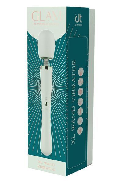 Вибратор Glam XL Wand, 29 см (мятный) 111448 фото