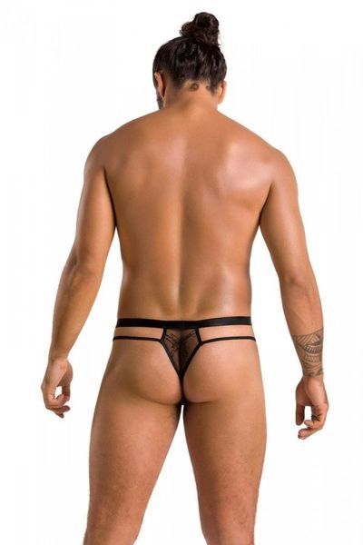 Сексуальные мужские стринги Passion 029 THONG COLLIN, L/XL (черный) 31948 фото