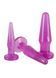 Набір анальних пробок Anal Training Set Lila, 3 шт (фіолетовий) 10344 фото 2