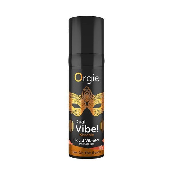 Жидкий вибратор Orgie DUAL VIBE! секс на пляже, 15 мл 36992 фото