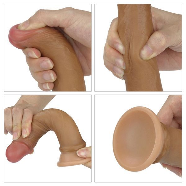 Фаллоимитатор LoveToy Nature Cock, 18,5 см (телесный) 28854 фото