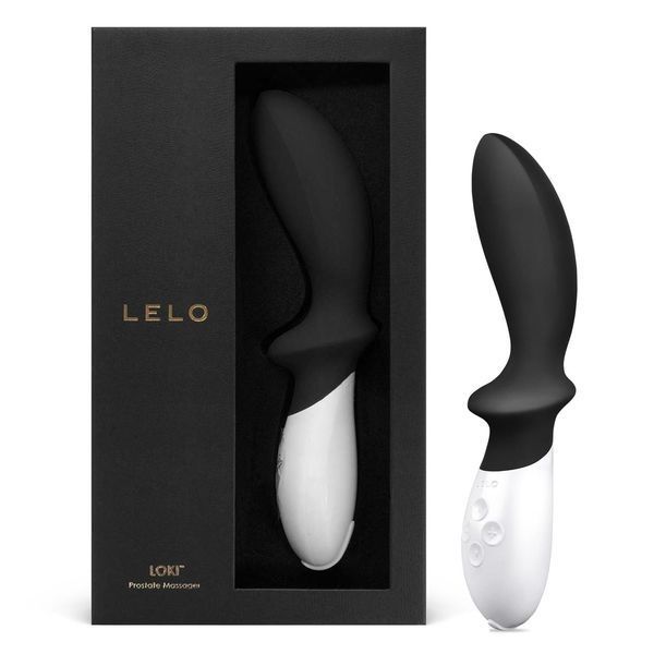 Стимулятор простаты Lelo Loki, 19,6 см (черный) 68924 фото