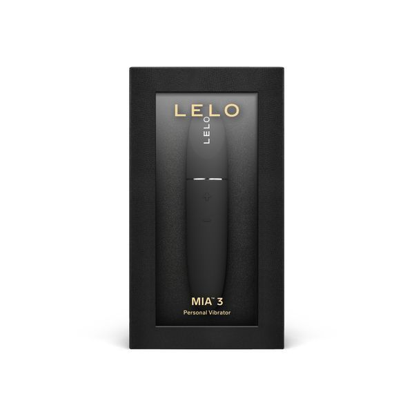 Вибратор Lelo Mia 3, 11,1 см (черный) 70866 фото