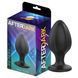 Анальна пробка Rifters Anal Plug, 6 см (чорний) 36710 фото 2