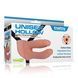 Страпон для подвійного проникнення LoveToy Unisex Hollow Double Penetrator, 18 см (тілесний) 29306 фото 2