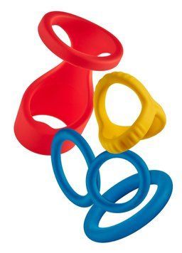 Набір ерекційних кілець Dream Toys Long Play Love (мульті) 227954 фото