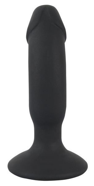 Анальная пробка Black Velvets Rechargeable Plus, 14 см (черный) 82112 фото