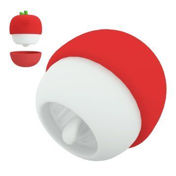 Клиторальный стимулятор Pretty Love Apple Secret (красный) 116792 фото