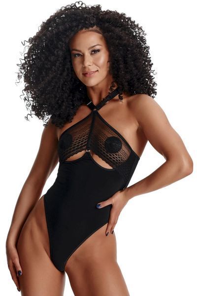 Боди Demoniq LadyX Trini, XL (черный) 88294 фото