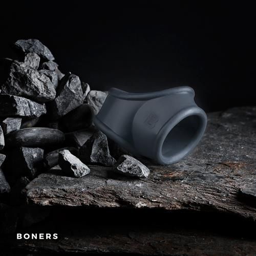 Эрекционное кольцо Boners Classic Cocksling, 5 см (серый) 26130 фото