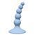 Анальна пробка Lola Games Ribbed Plug, 10.5 см (блакитний) 115686 фото