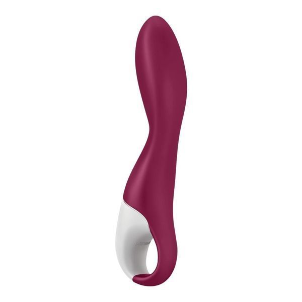Вібратор Satisfyer Heated Thrill Connect App, 20.6 см (бордовий) 60460 фото