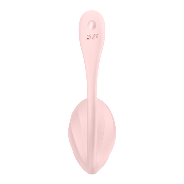 Виброяйцо Satisfyer Ribbed Petal, 23 см (розовый) 36283 фото