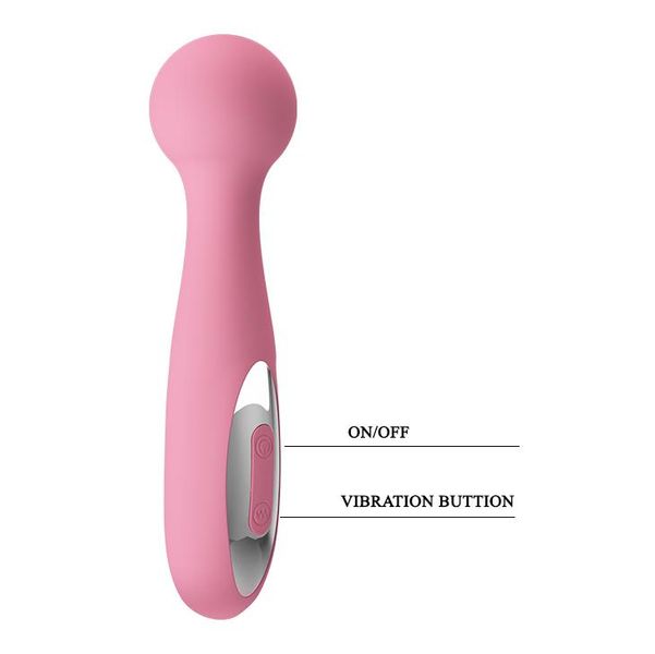 Вибратор Pretty Love Carina Vibrator Light, 15 см (розовый) 7688 фото