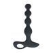 Анальная пробка Levelz Remote Control Beaded Vibrating, 20.3 см (черный) 217986 фото 6