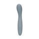 Вібратор Loveline Ultra Soft Silicone G-Spot, 20 см (сірий) 79514 фото 2