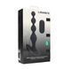 Анальная пробка Levelz Remote Control Beaded Vibrating, 20.3 см (черный) 217986 фото 2