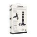 Анальная пробка Levelz Remote Control Beaded Vibrating, 20.3 см (черный) 217986 фото 3