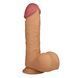 Большой фаллоимитатор LoveToy Legendary King Sized Realistic, 25,5 см (телесный) 29228 фото 2