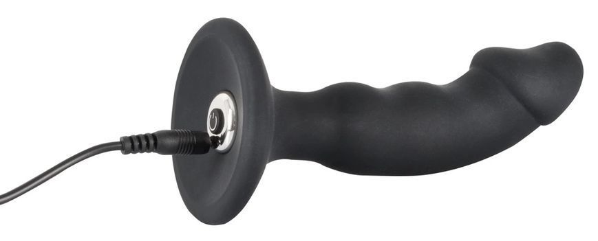 Анальная пробка Black Velvets Rechargeable Plus, 14 см (черный) 82112 фото
