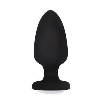 Анальная пробка Fantasy LED Light, 10 см (черный) 229506 фото