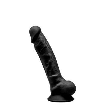 Фалоімітатор SilexD Johnny Model 1 size 7, 17.5 см (чорний) 15634 фото
