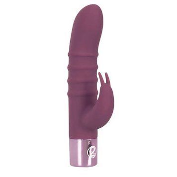 Вибратор-кролик Elegant Series Rabbit Vibe, 16 см (фиолетовый) 46270 фото