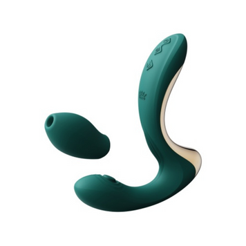 Вибратор Zalo Talis G-Spot PulseWave, 14,4 см (зеленый) 71226 фото