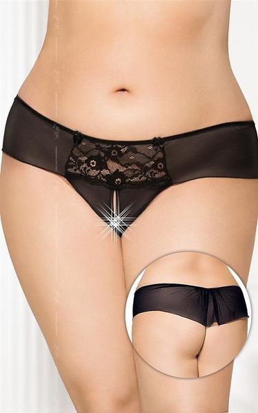 Трусики-стрінги Softline G-string 2433, 3XL (чорний) 48594 фото