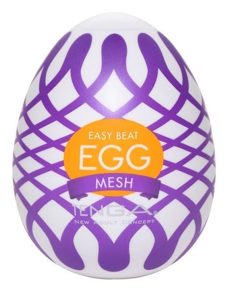 Мастурбатор яйце Tenga Egg Wonder Mesh (білий) 46396 фото