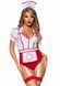 Костюм медсестры Leg Avenue Nurse Feelgood Sexy Costume, S (красный с белым) 122230 фото 4