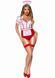 Костюм медсестры Leg Avenue Nurse Feelgood Sexy Costume, S (красный с белым) 122230 фото 1