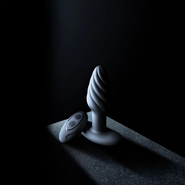 Анальная пробка Dorcel Spin Plug, 12.2 см (черный) 44802 фото