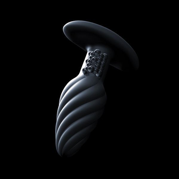Анальная пробка Dorcel Spin Plug, 12.2 см (черный) 44802 фото
