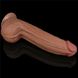 Фалоімітатор LoveToy Sliding-Skin Dual Layer Dong King Sized, 31 см (коричневий) 22400 фото 3