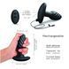 Анальная пробка Dorcel Spin Plug, 12.2 см (черный) 44802 фото 4