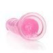 Фалоімітатор RealRock Crystal Clear 9'', 25 см (рожевий) 40263_EU фото 7
