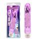 Вібратор Crystal Jelly Glitters Boy, 23.6 см (фіолетовий) 54306 фото 1
