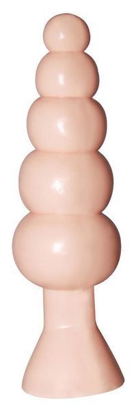 Анальна пробка NMC Bendable Butt Rattler, 20 см (тілесний) 10382 фото
