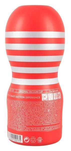 Мастурбатор Tenga Deep Original Vacuum Cup (прозорий) 18926 фото