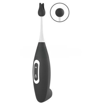 Вибратор для клитора IJOY Rechargeable Clit Pro, 19 см (черный) 47661 фото