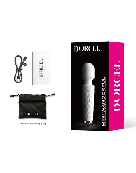 Мини вибромассажер Dorcel Wand, 20 см (белый) 15670 фото