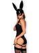 Сексуальный костюм Obsessive Bunny, L/XL (черный) 18546 фото 2