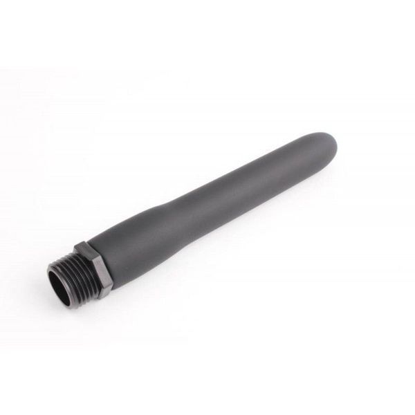 Силиконовый наконечник для анального душа Black Mont 5.9 Bum Douche Buddy, 15 см (черный) 46490 фото