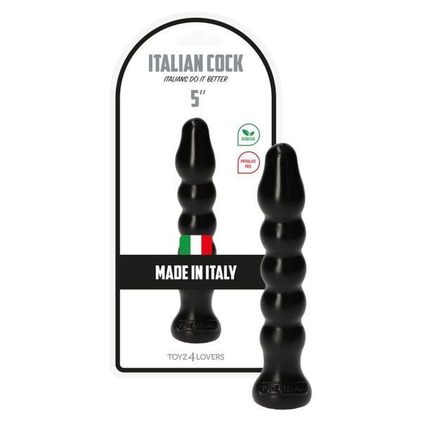 Анальная пробка Toyz4lovers Gaio, 13 см (черный) 73910 фото